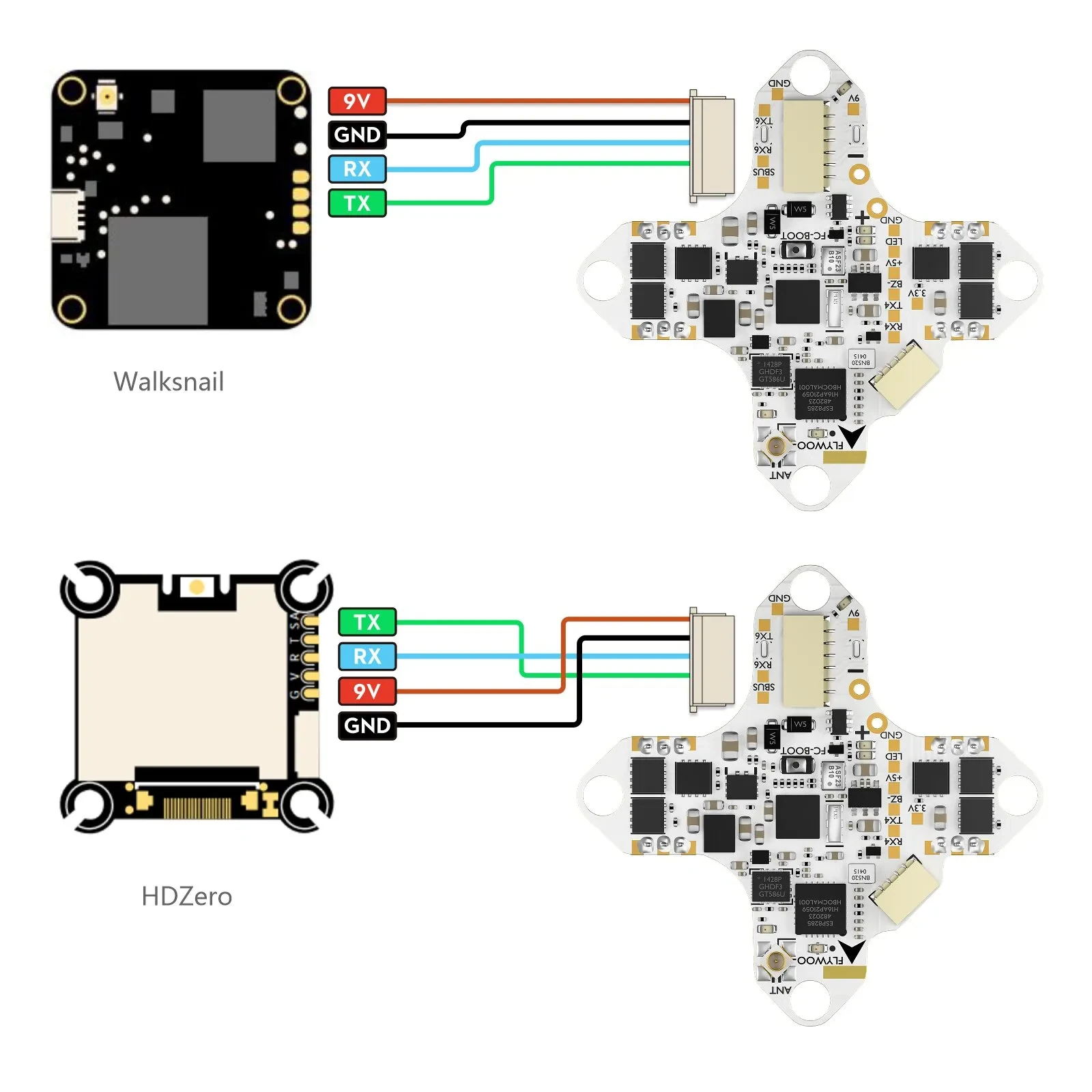 Flywoo GOKU F405 HD 1S 12A AIO O4/O4 Pro