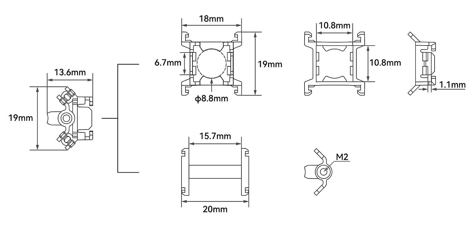 BetaFPV O4 Adapter with Damper