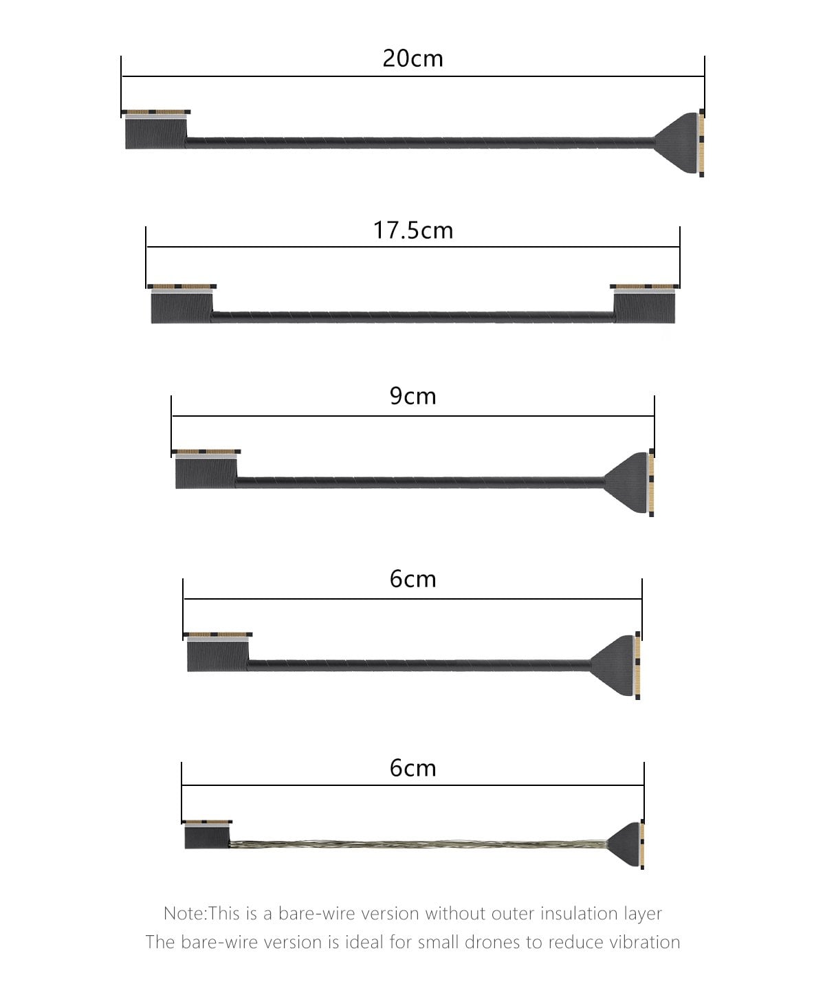 GEPRC Coaxial Camera Cable for DJI O4 Air Unit
