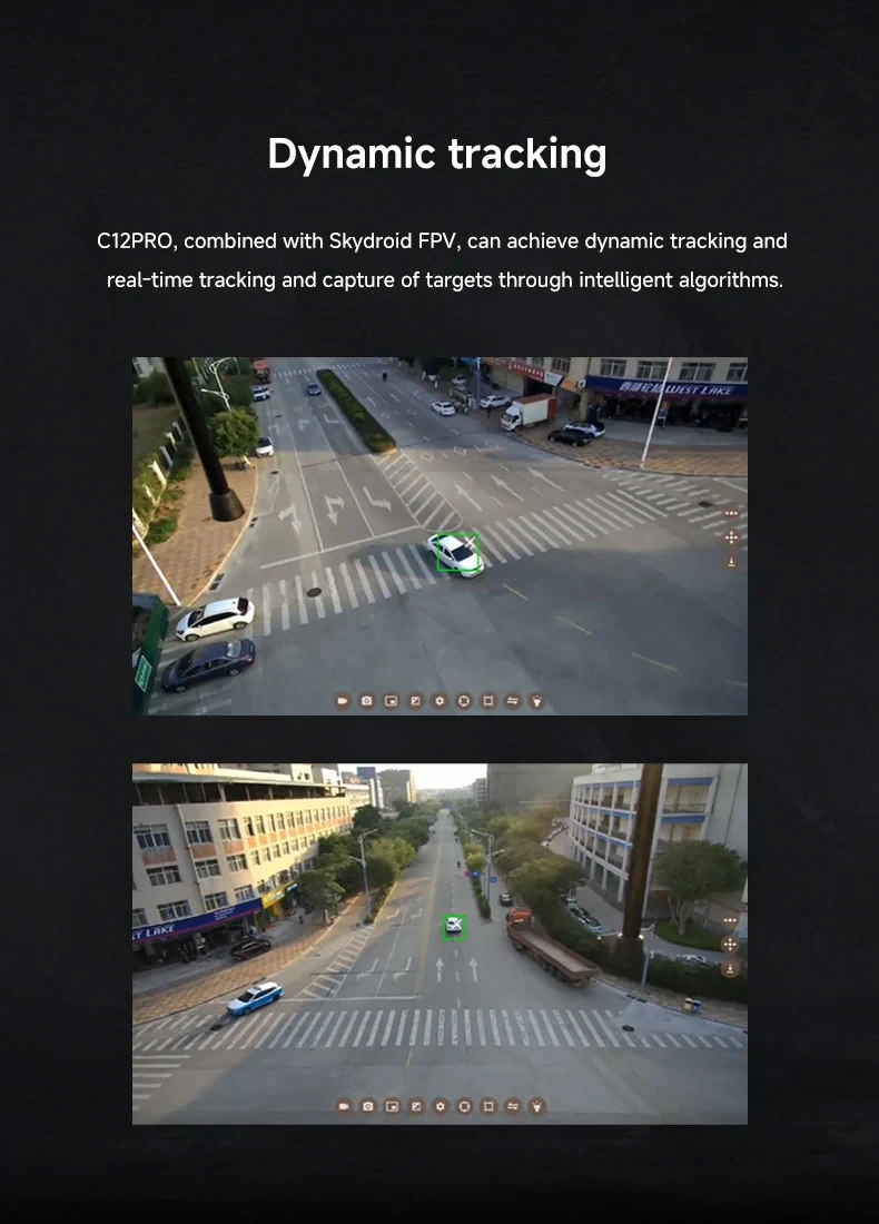 Skydroid C12 Pro Dual-Light 3-Axis Thermal Gimbal Camera