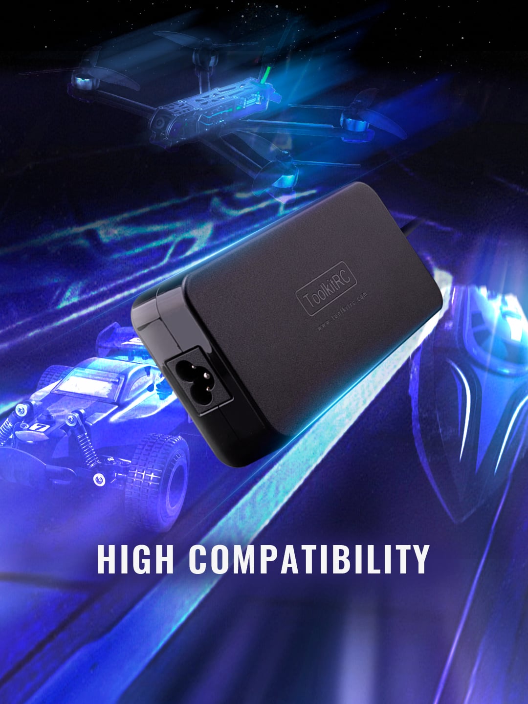 ToolkitRC ADP200 Power Supply Unit for DC Chargers