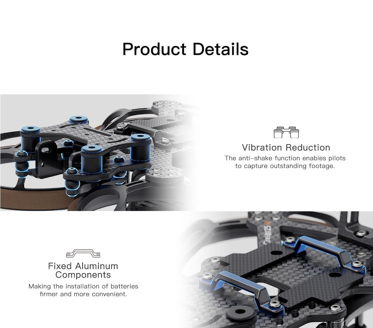 GEPRC CL25 V2 2.5-Inch Cinewhoop Frame for DJI O3