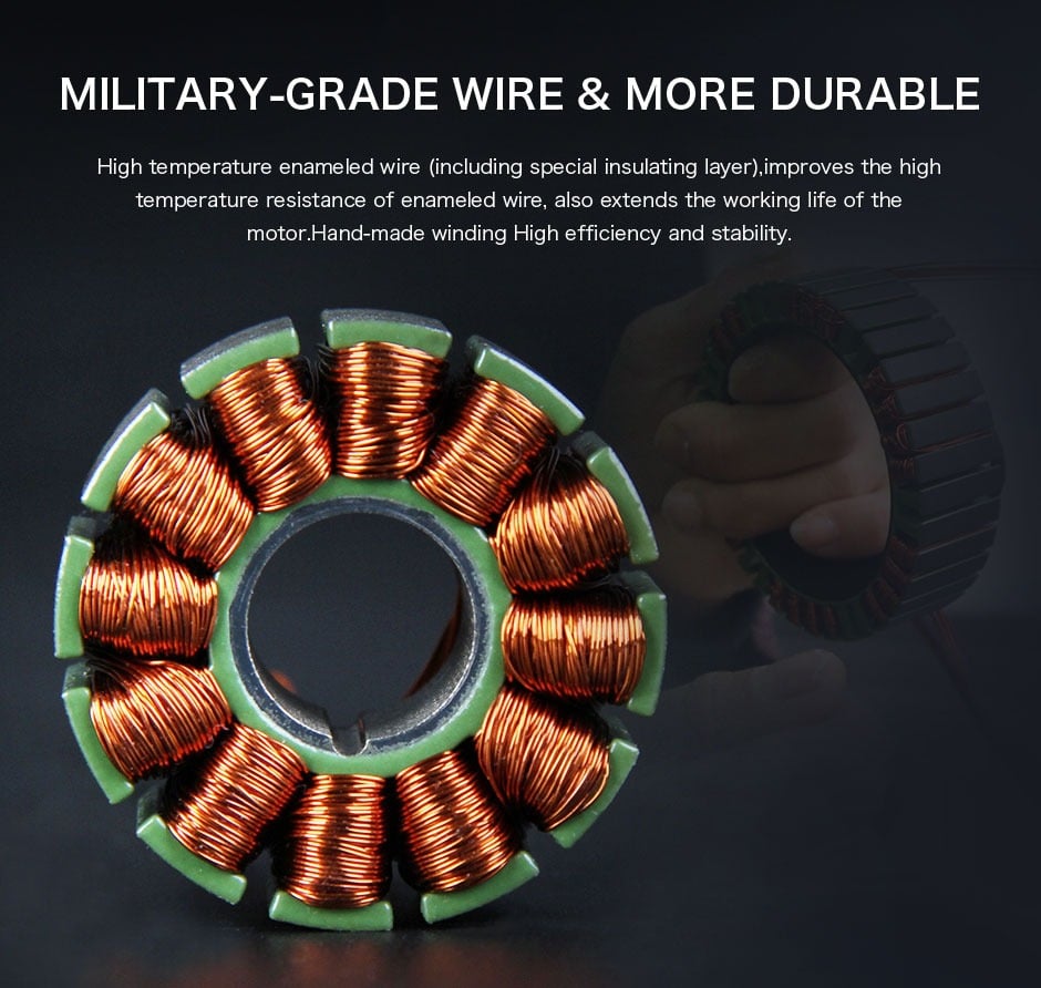 T-Motor AT4125 3D Fixed Wing UAV Long Shaft Brushless Motor 