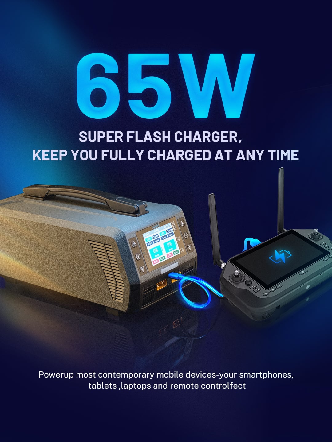 ToolkitRC M8DAC Dual 1200W 50A 1-8S Smart Battery Charger