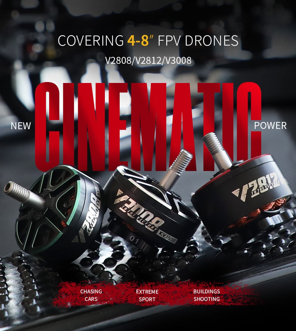 T-Motor VELOX V3008 1350KV Cinematic Motor