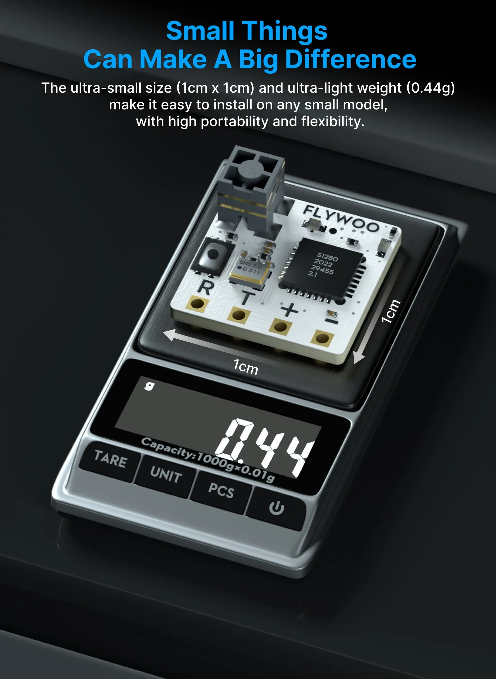Flywoo TCXO 2.4GHz EL24P ELRS Receiver