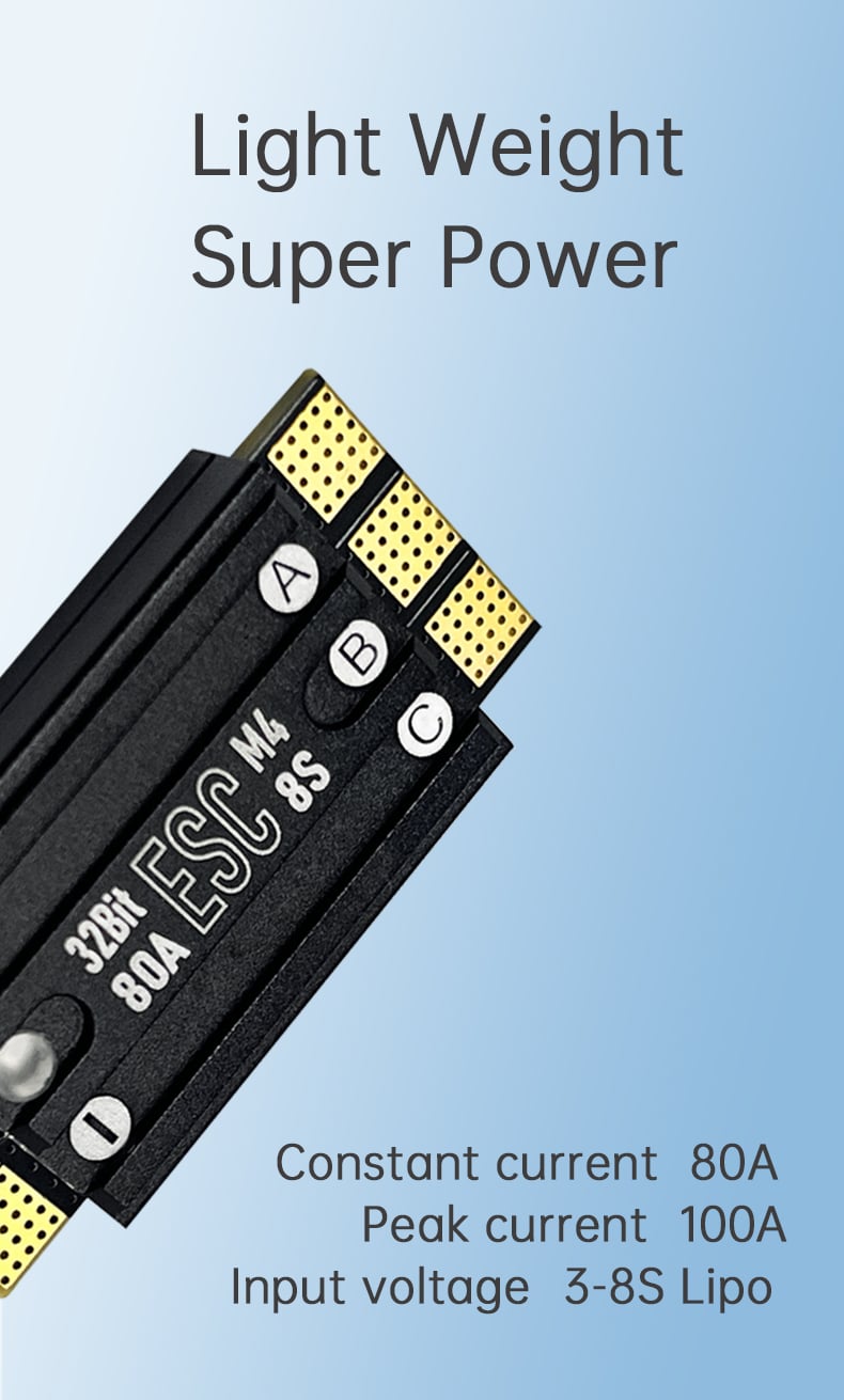Aocoda-RC AM32 48kHz 3-8S Single ESC