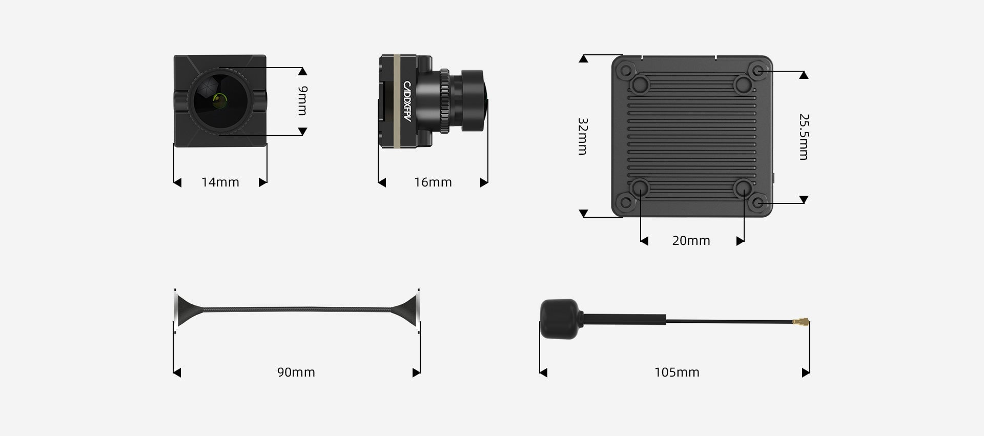 Caddx Walksnail Avatar HD Nano Kit V3