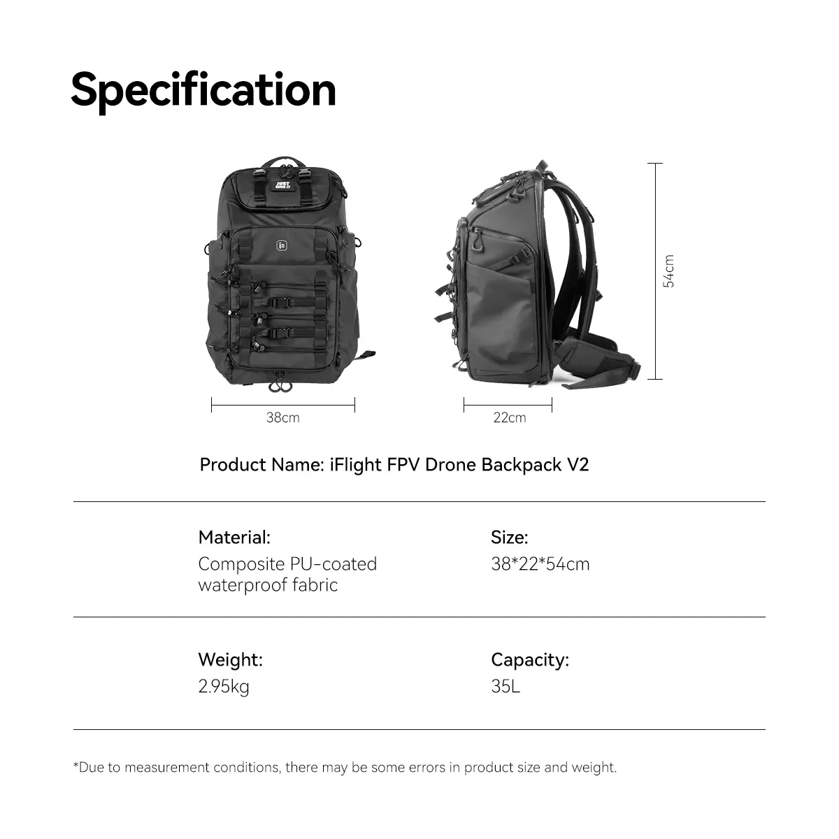 iFlight Keeper 35 V2 FPV Drone Backpack