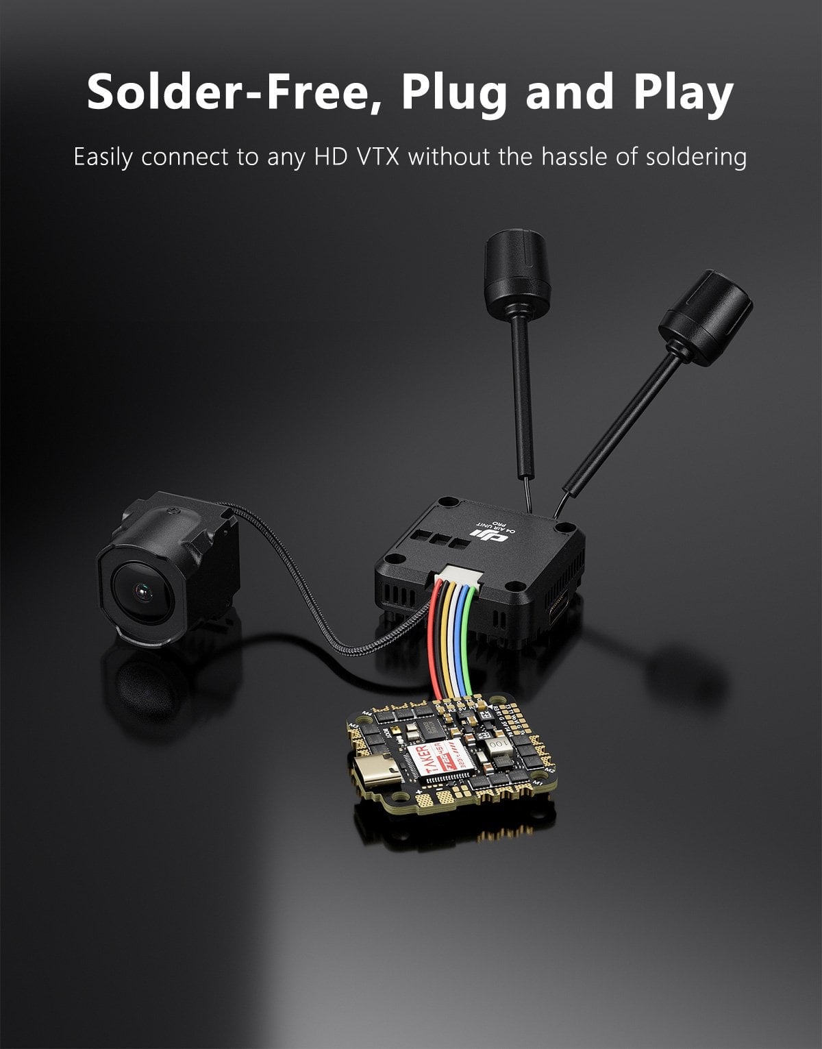 GEPRC Taker F722 45A 32Bit AIO Flight Controller 2-6S