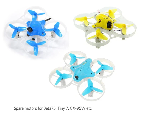 7×20mm 17500KV Brushed Motors (2CW+2CCW)