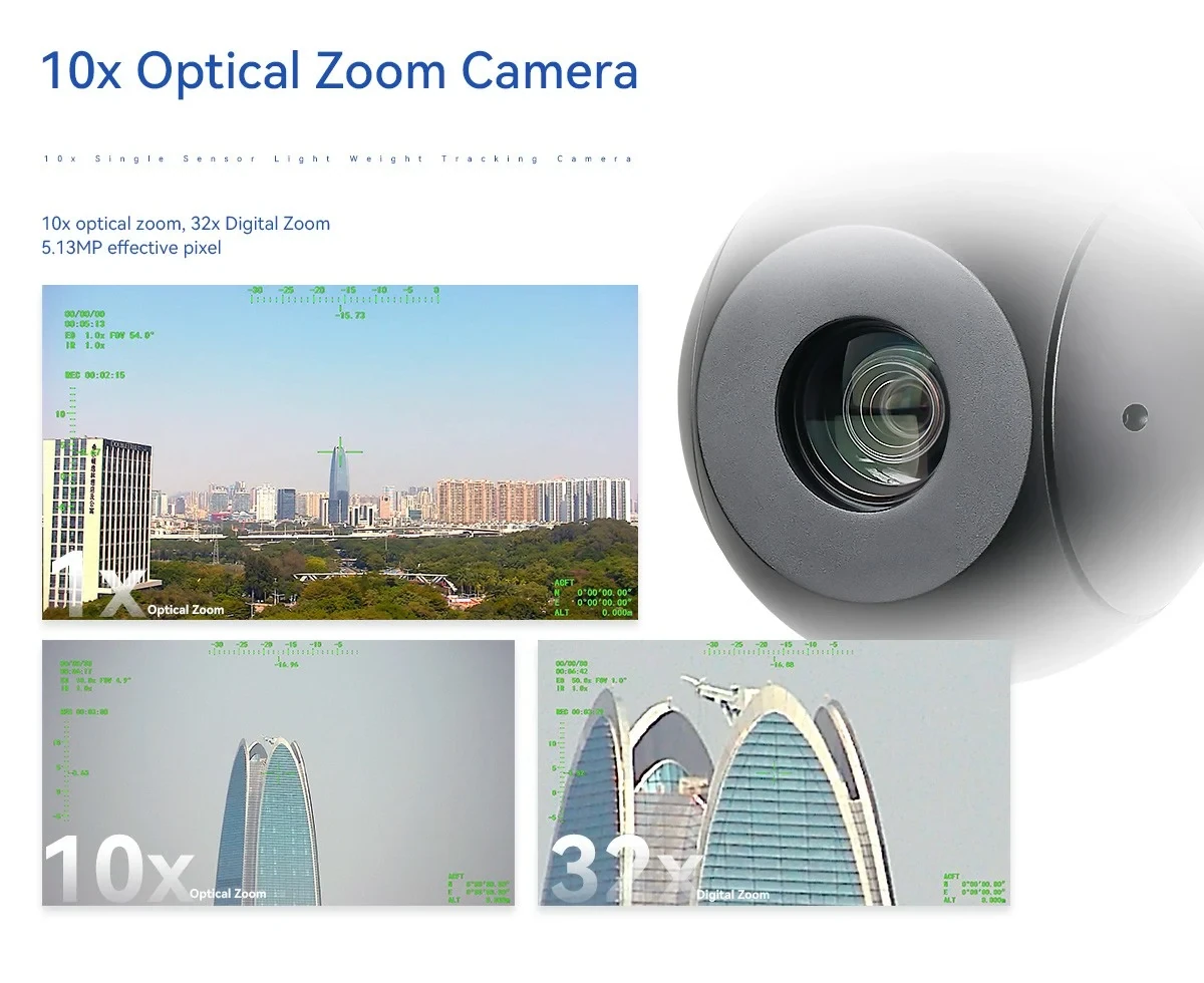 Viewpro A10 Pro 10x Zoom AI Tracking 3-Axis Gimbal Camera