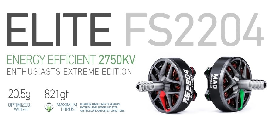 MAD FS 2204 Elite 6S Motor