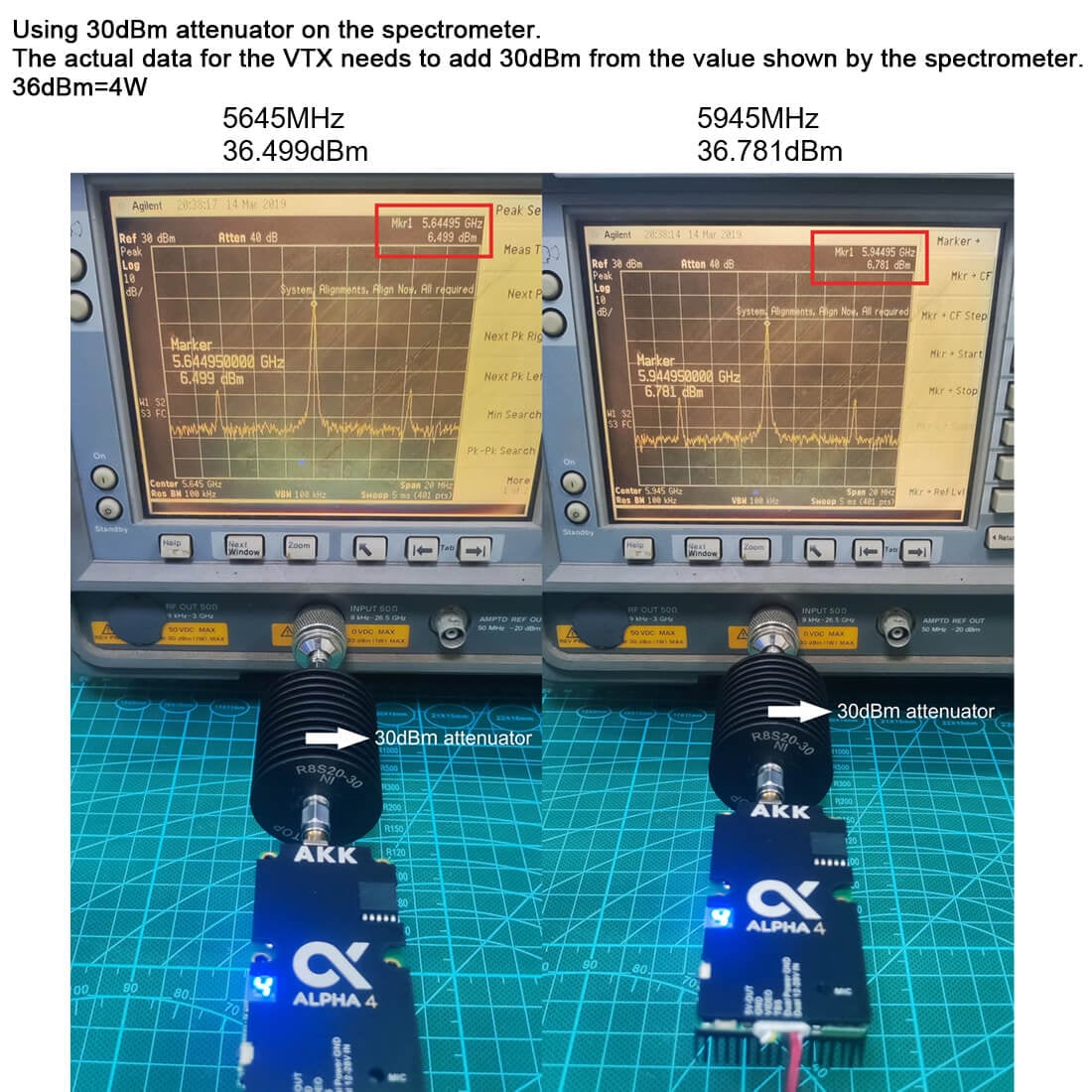 AKK Alpha 4 5.8GHz 4W 80CH VTX