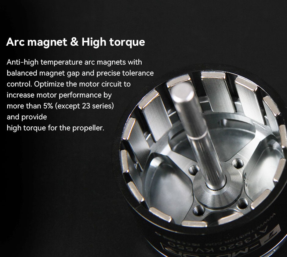 T-Motor AT2312 Long Shaft Fixed-Wing Brushless Motor