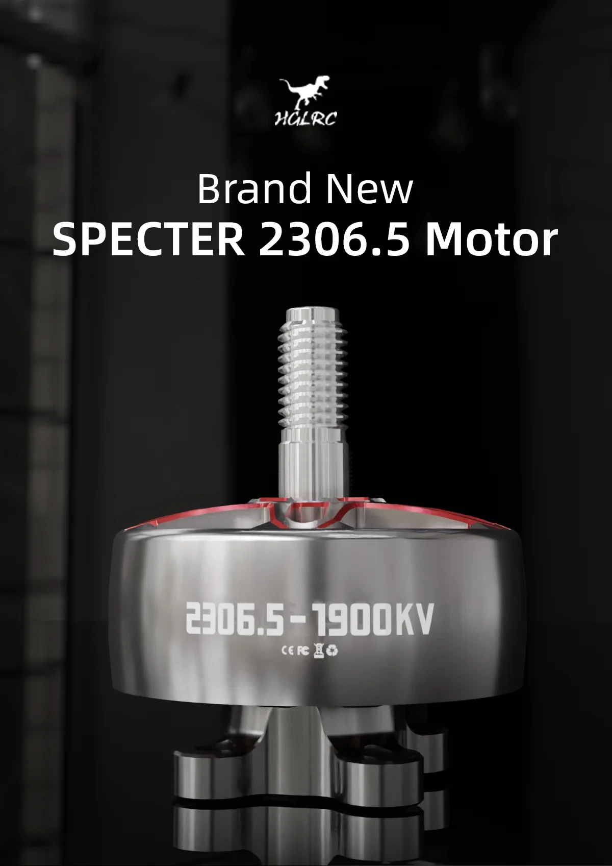 HGLRC Specter 2306.5 1900KV Motor