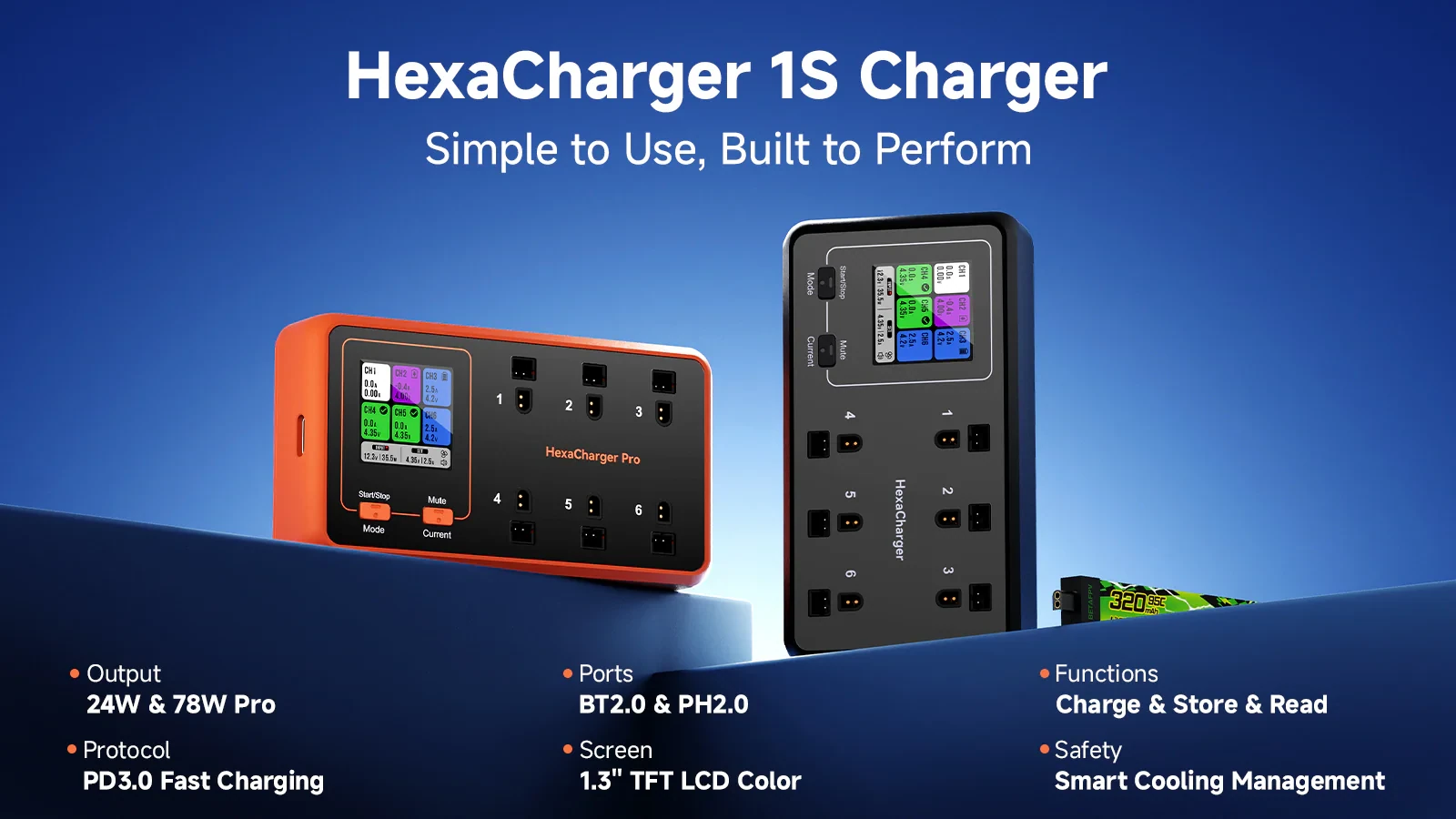 HexaCharger 1S Charger Pro