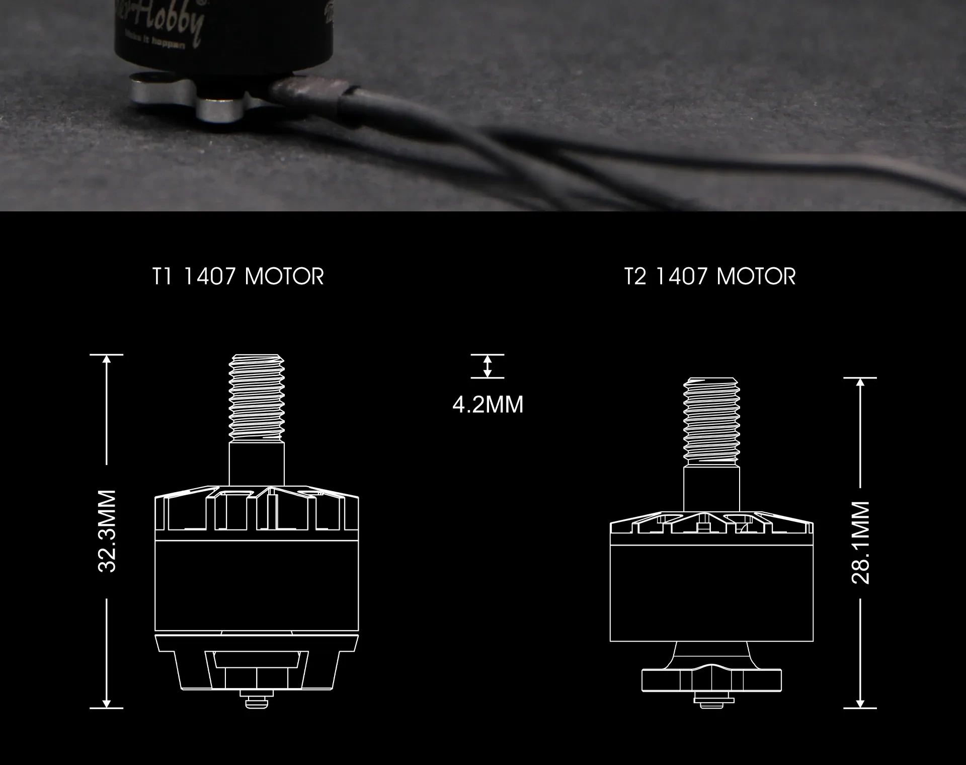 BrotherHobby Tornado T2 1407 2800KV Motor