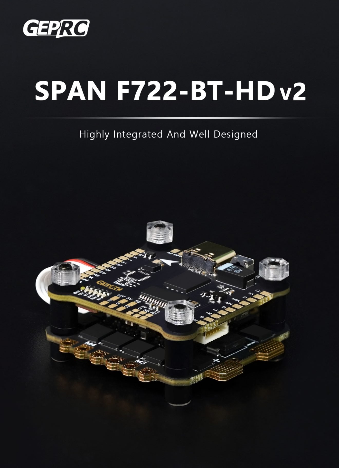 GEPRC SPAN F722-BT-HD V2 Stack