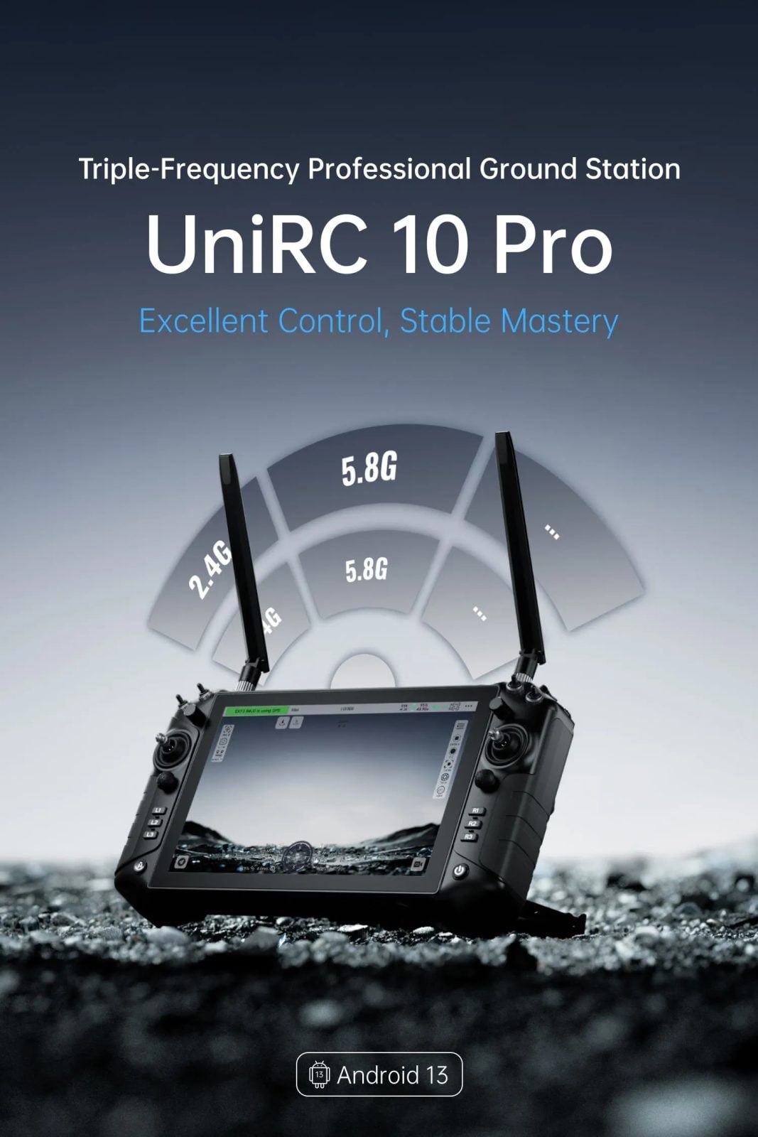 SIYI UniRC 10 Pro Triple-Frequency Smart Controller