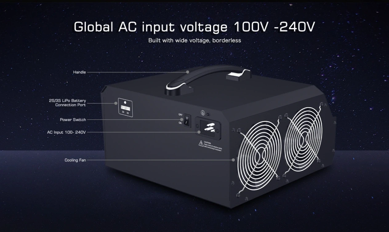 Ultra Power UP4000-14S 2x2000W 40A Dual-Channel 6-14S LiPo/LiHV Charger