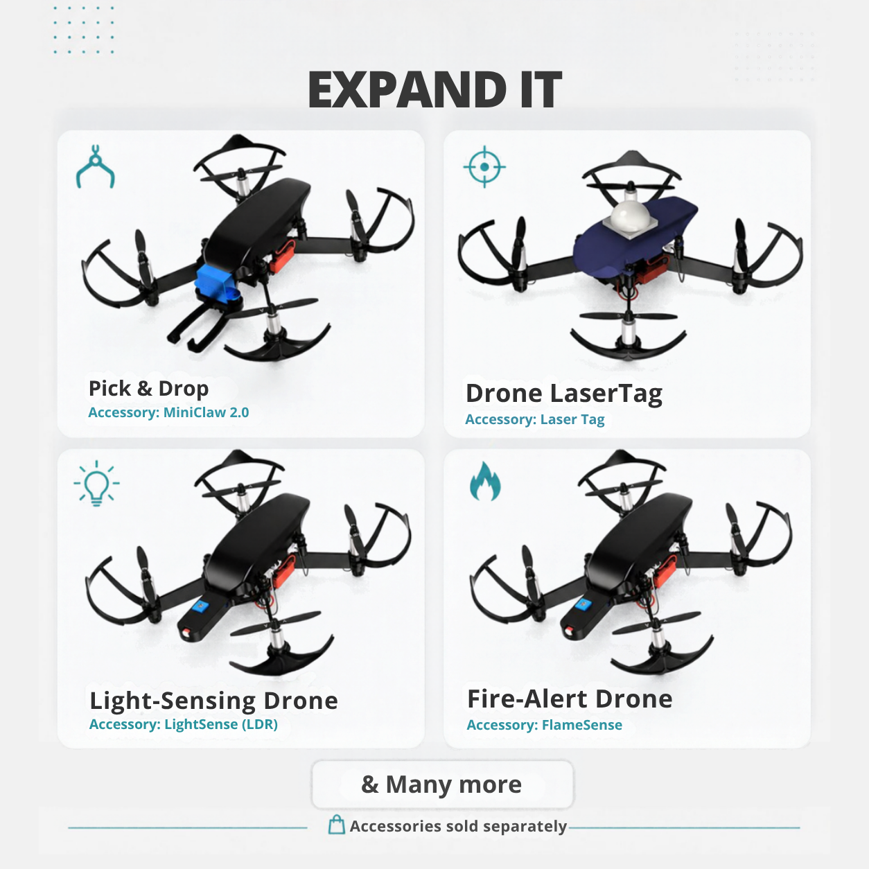 Pluto 1.2 DIY Educational Nano Drone Kit