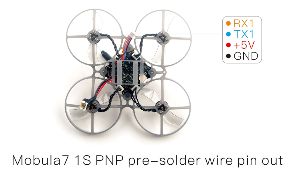 Happymodel Mobula7 1S 75mm ELRS Brushless Whoop BNF