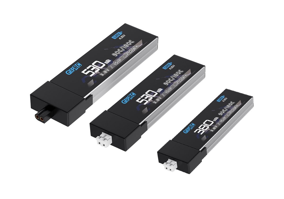 GEPRC 1S 530mAh PH2.0 LiPo Battery
