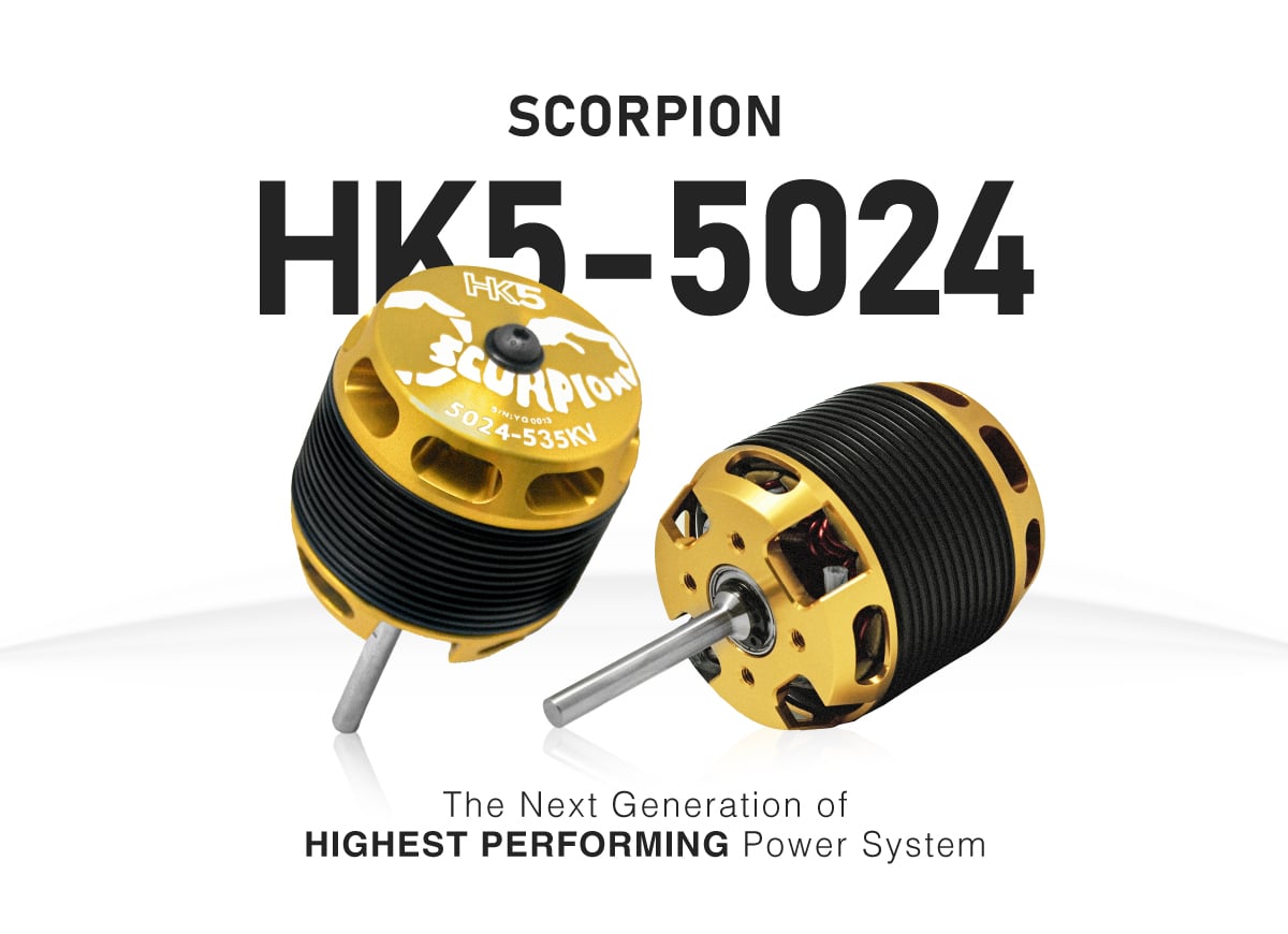 Scorpion HK5-5024 6x36mm Heavy-Lift Motor