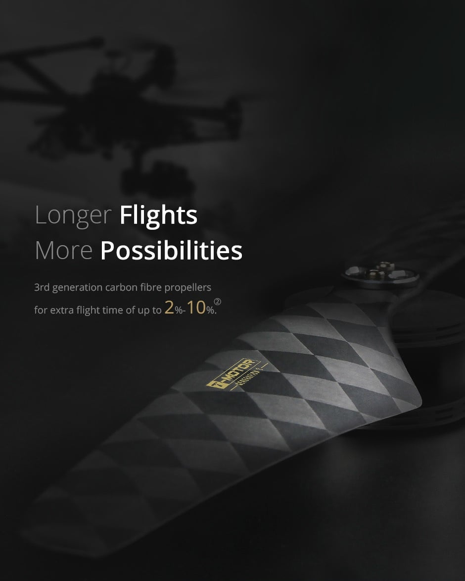 T-Motor NS26 x 8.5 Carbon Fiber Propeller (Pair)