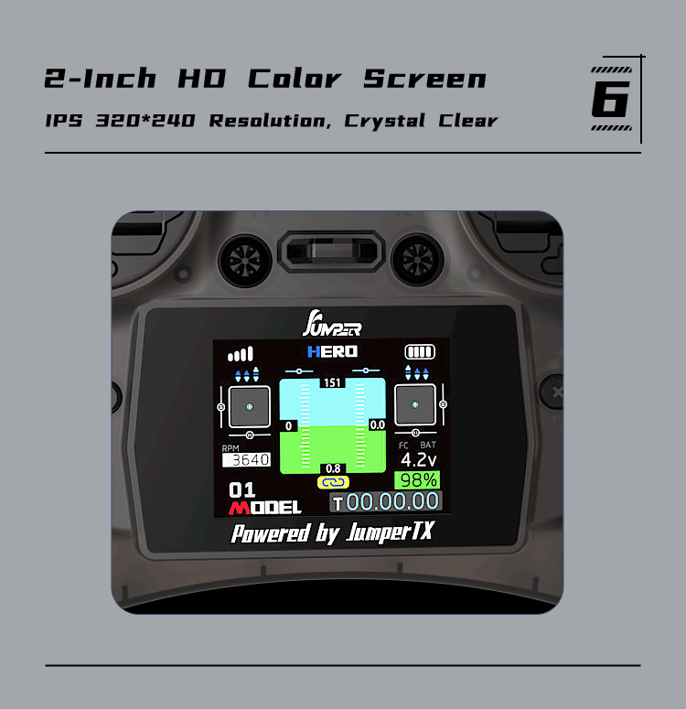 Jumper Smart ELRS 2.4GHz Radio Controller