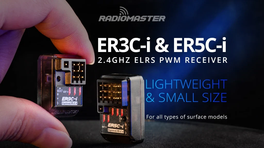 RadioMaster ER5C-i 2.4GHz ELRS 5CH PWM Receiver