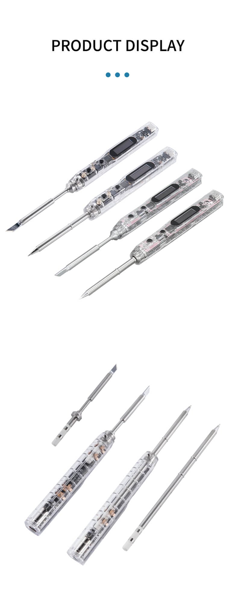 SEQURE SI012 Intelligent OLED Soldering Iron (T12)