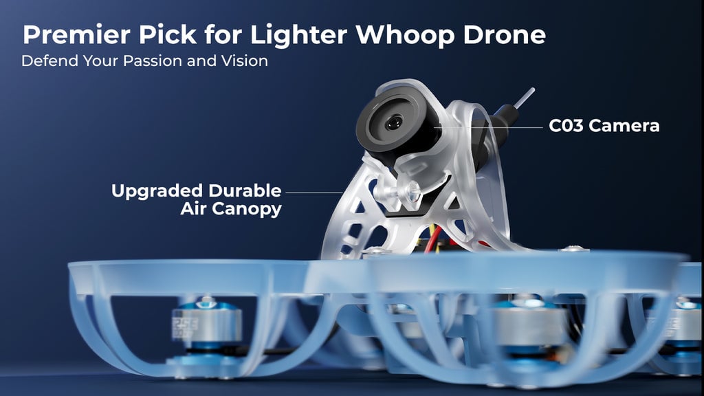 BetaFPV Air65 Brushless Analog Whoop BNF (ELRS)
