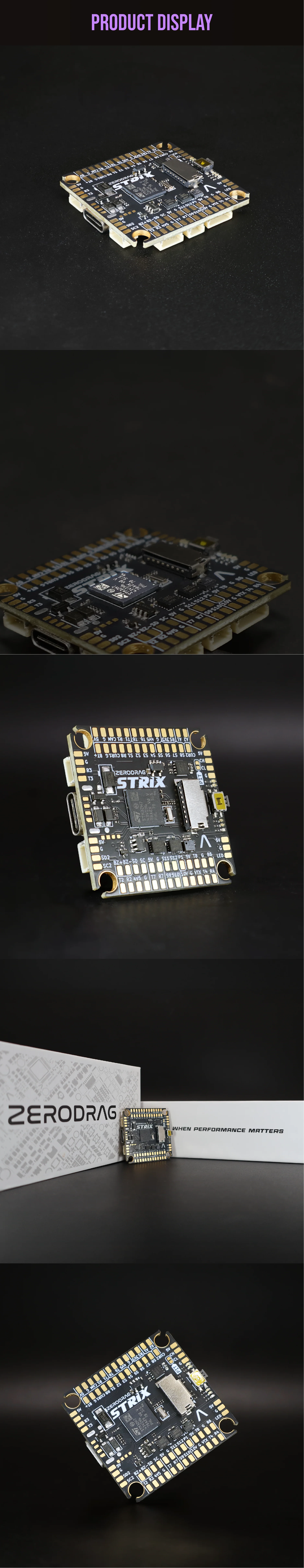 Zerodrag STRIX H7 Flight Controller