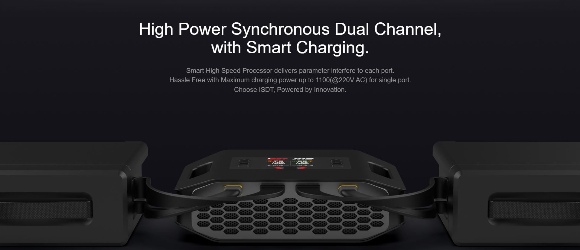 ISDT X16 Dual-Channel AC 2x1100W 2-16S 20A Smart Charger