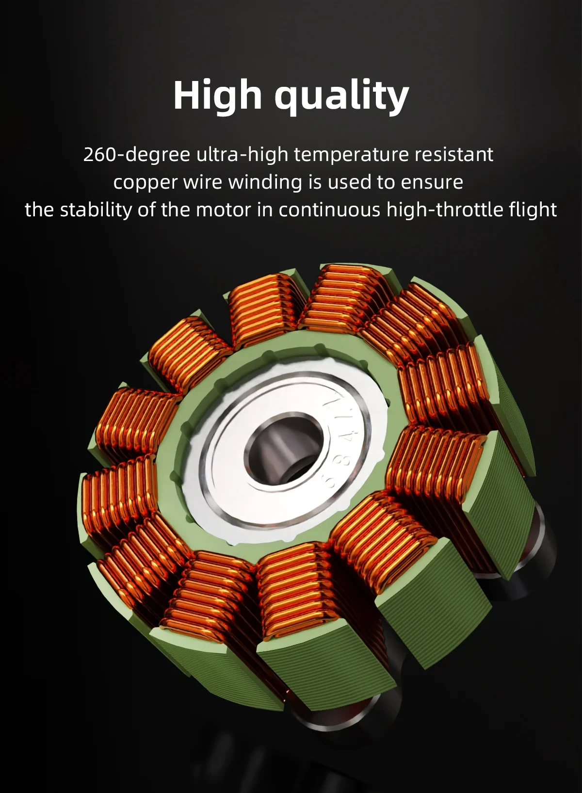 HGLRC Specter 2306.5 1900KV Motor