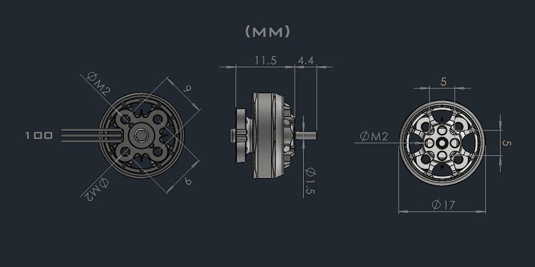 AMAX Competition 1304 Motor