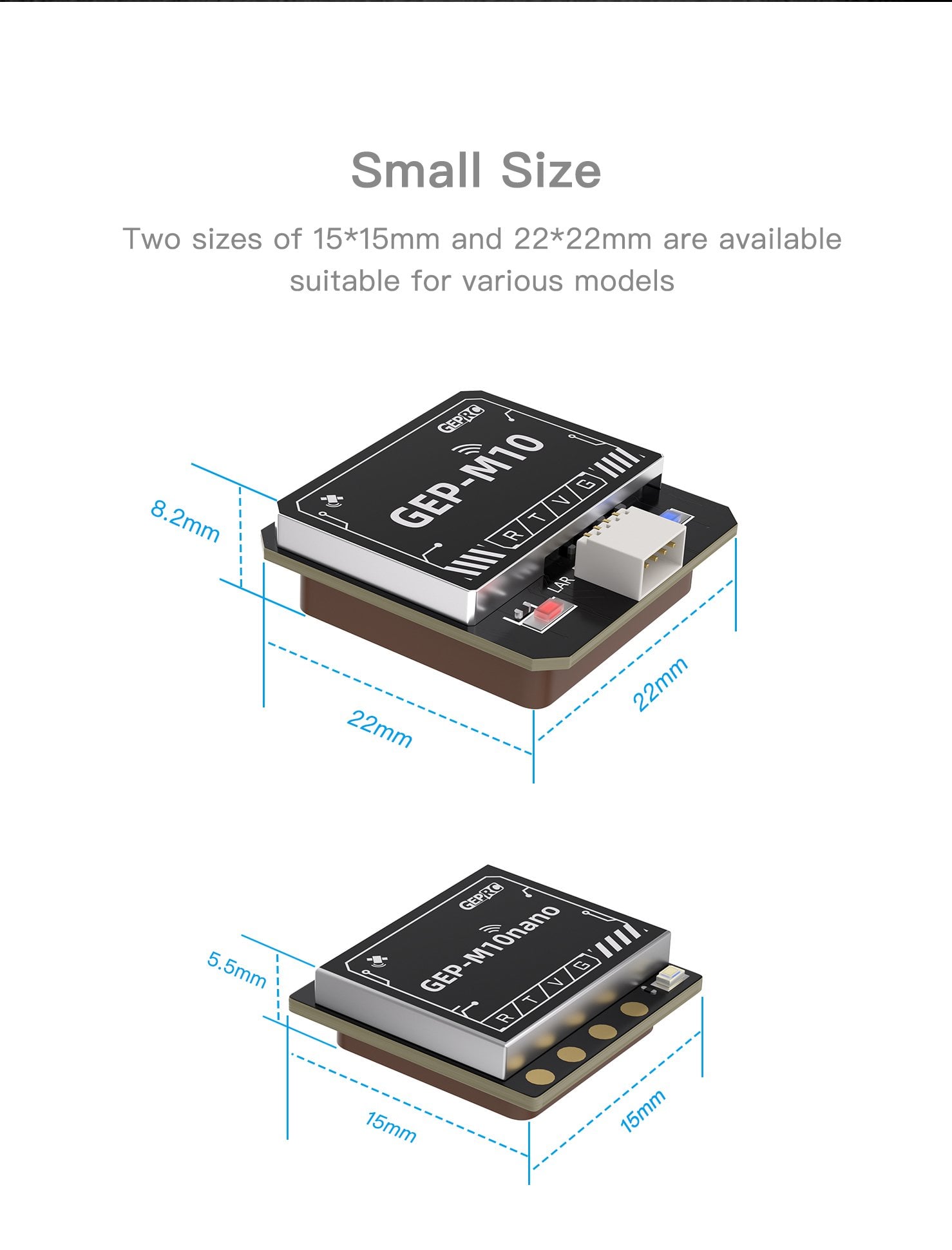 GEPRC M10-DQ GPS Module with Compass