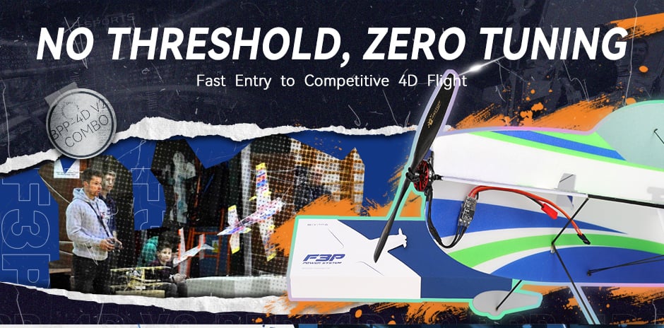 T-Motor Hobby BPP-4D Contest AM30 Combo F3P Indoor Set 1750KV