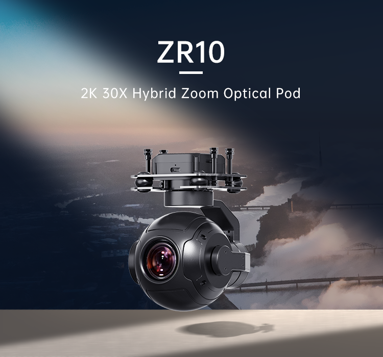SIYI ZR10 2K 30x Hybrid Zoom Gimbal Camera