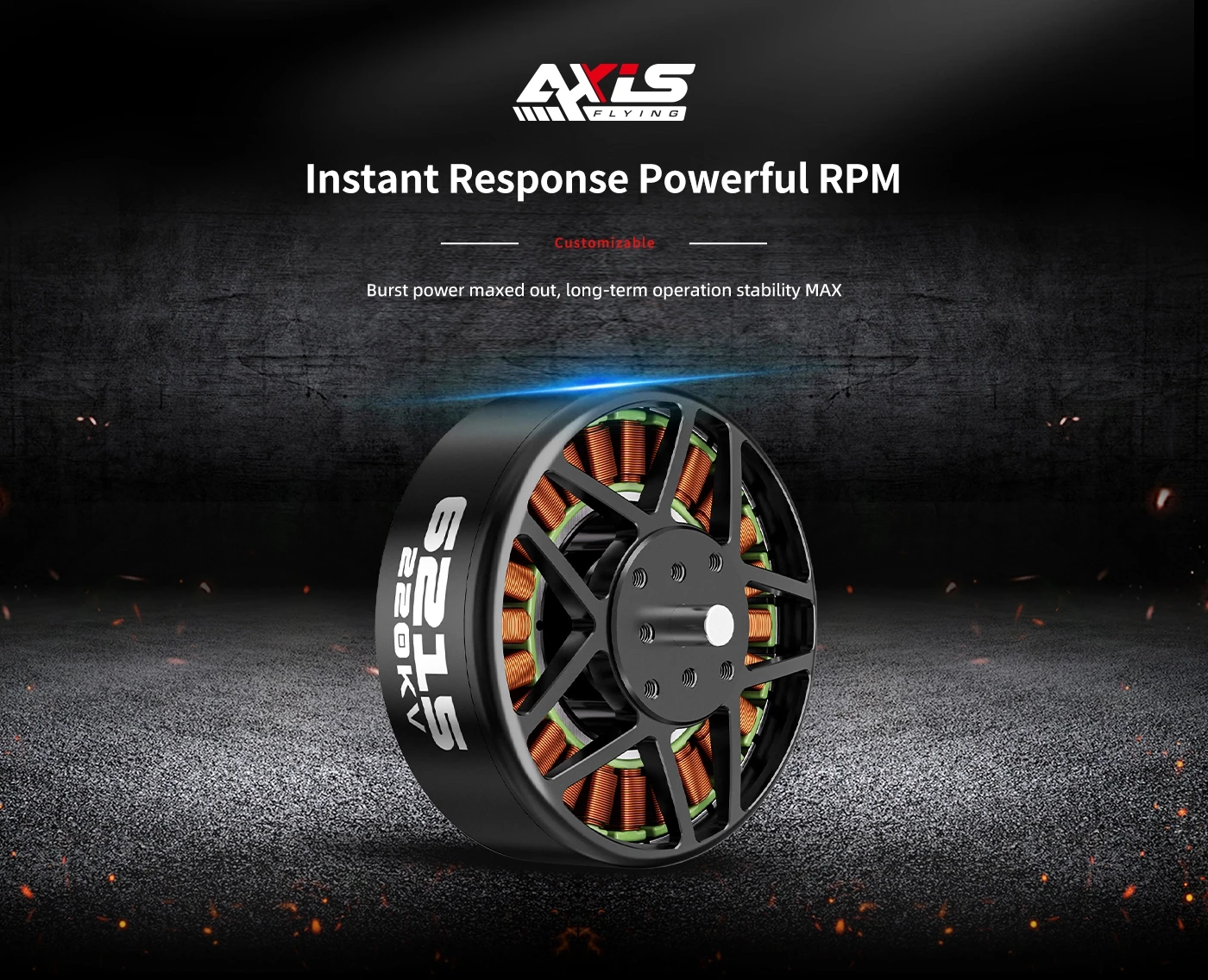 Axisflying AZ6215 220KV 12S Brushless Motor