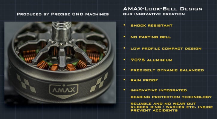 AMAX 2207 Competition Bando Brushless Motor