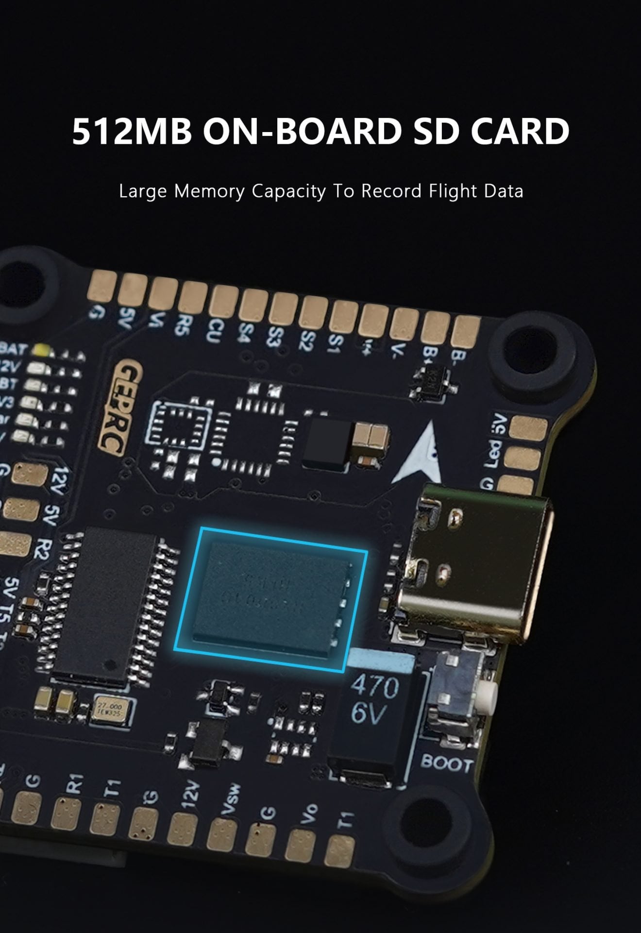 GEPRC SPAN F722-BT-HD V2 Stack