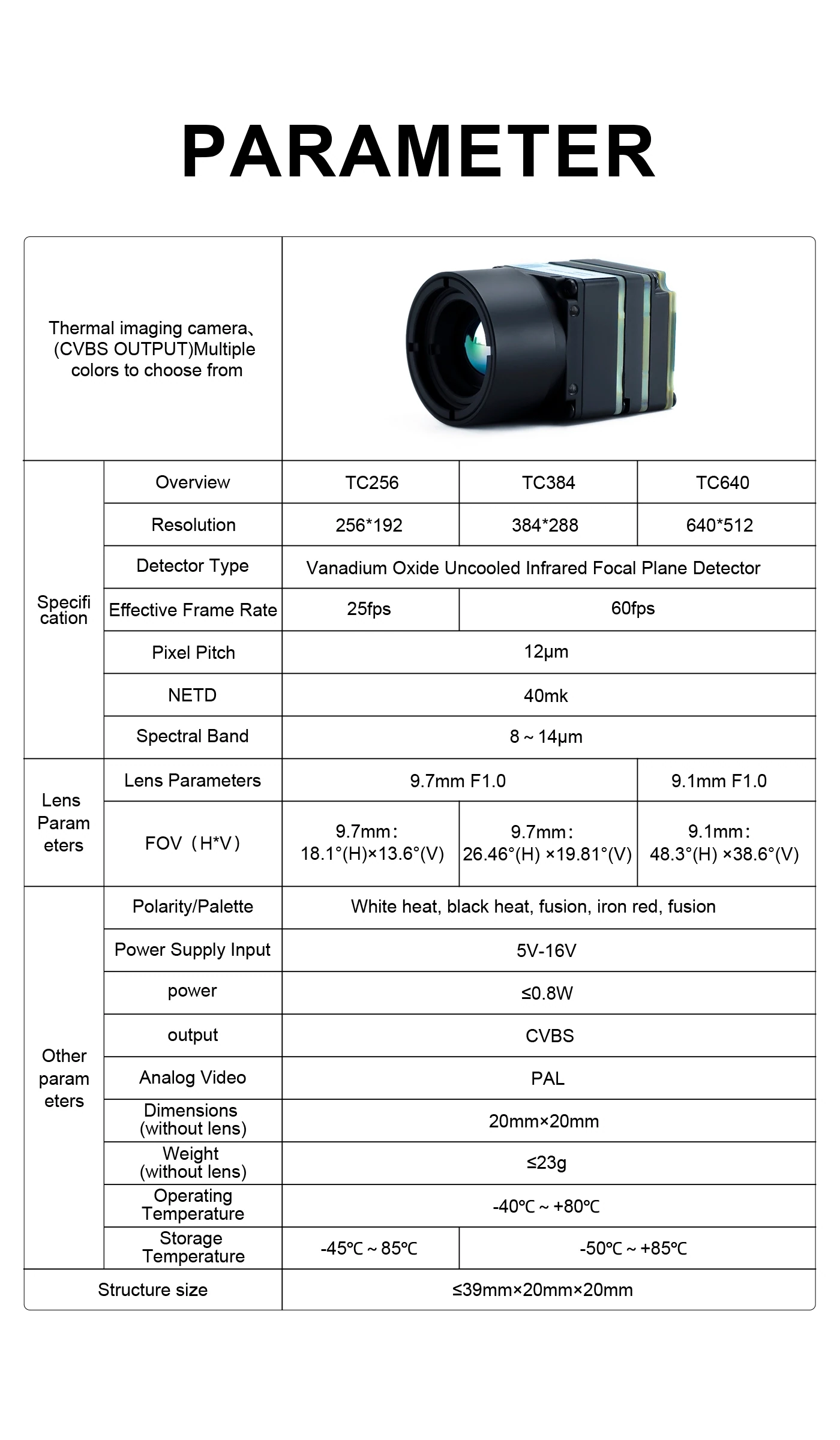 Axisflying 384×288 Thermal Imaging Camera for FPV Drones