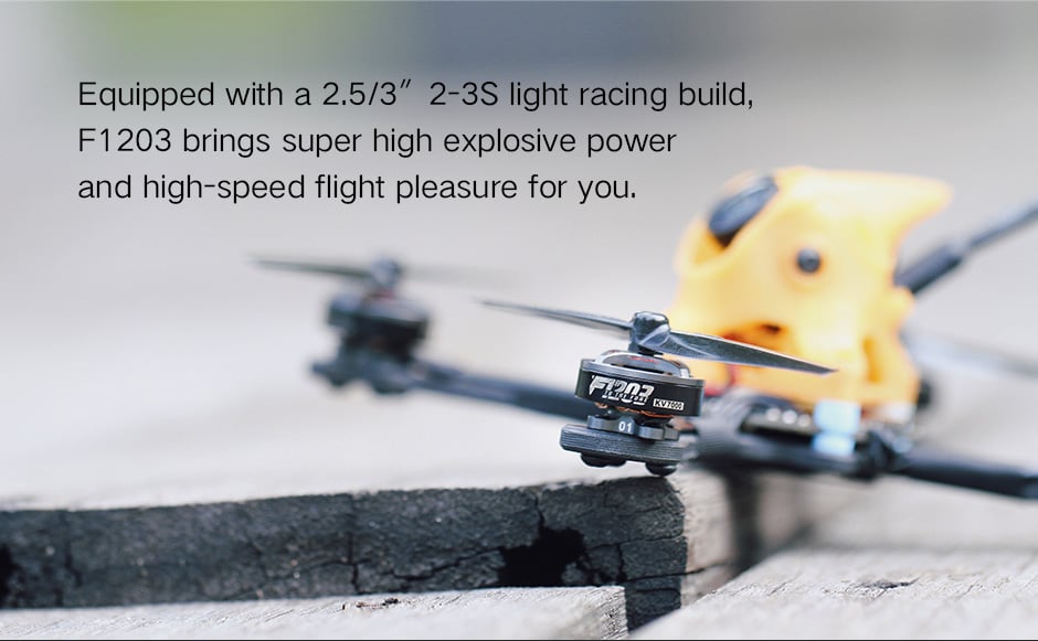 T-Motor F1203 7000KV 2-3S Brushless Motor