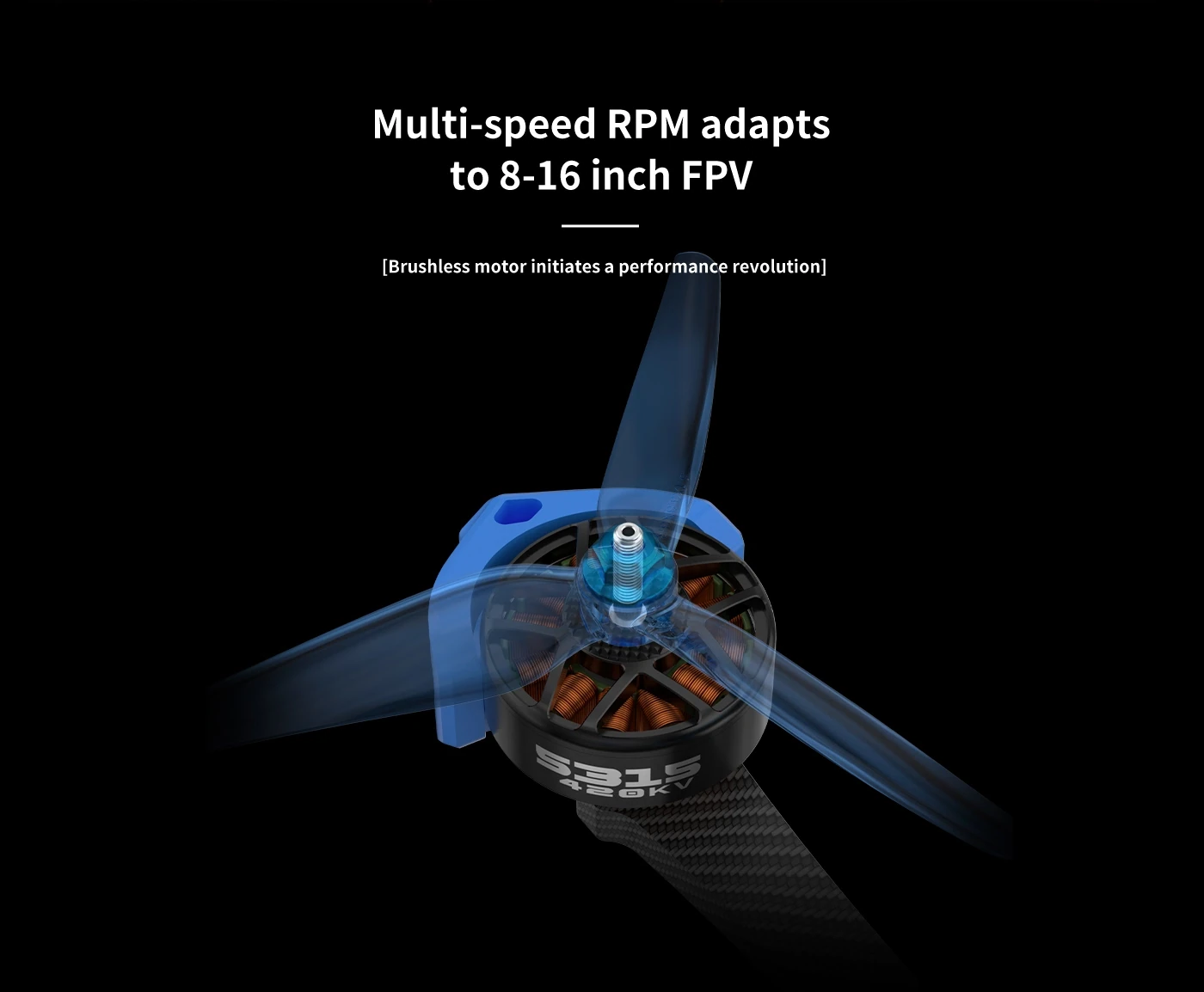 Axisflying AZ5315 420KV 6-8S Brushless Motor