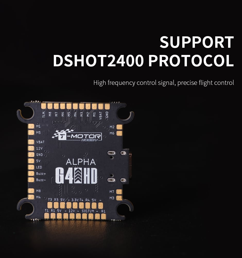T-Motor Pacer G4 Alpha Flight Controller (Analog/HD)