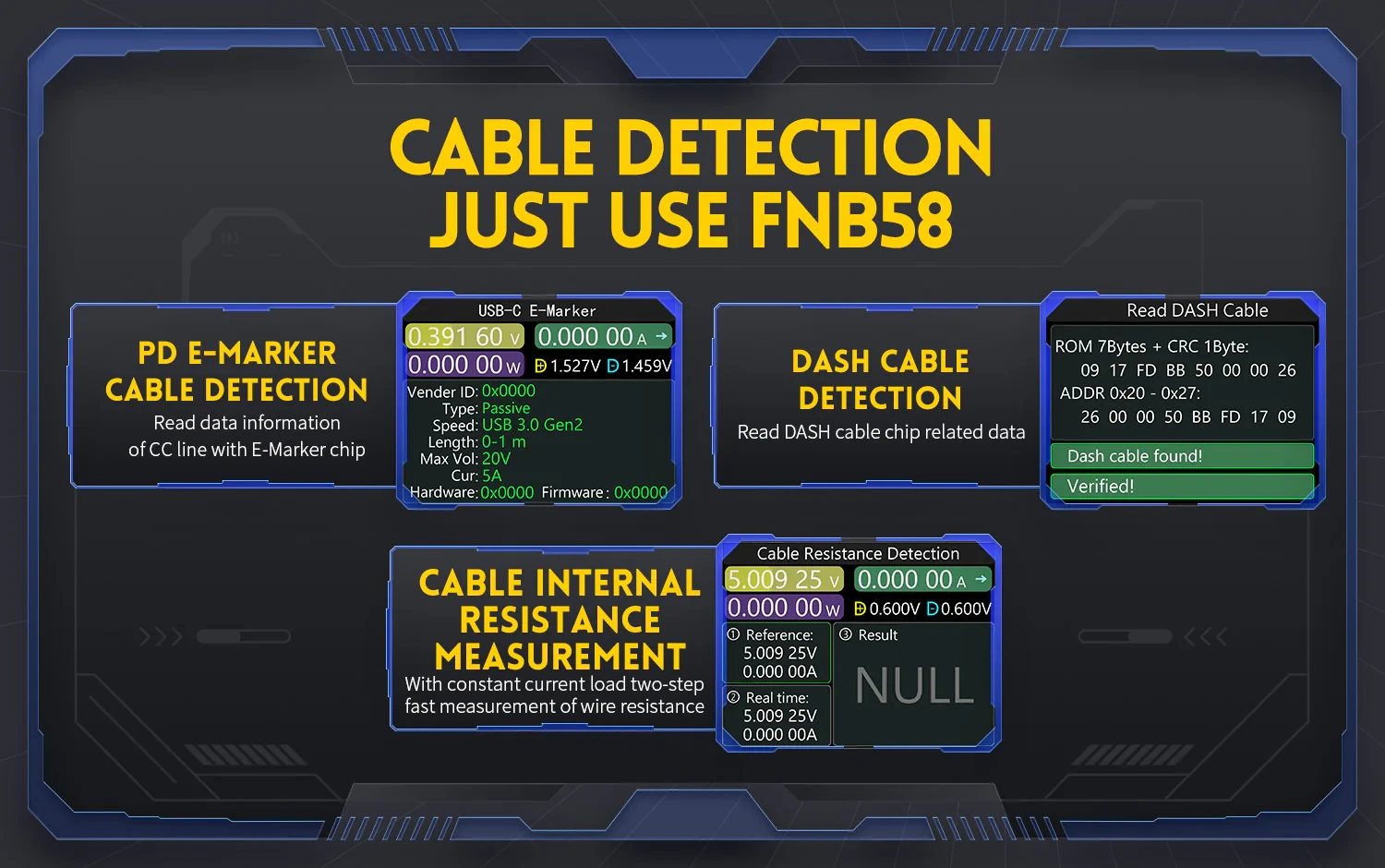 FNIRSI FNB58 USB Fast Charge Tester