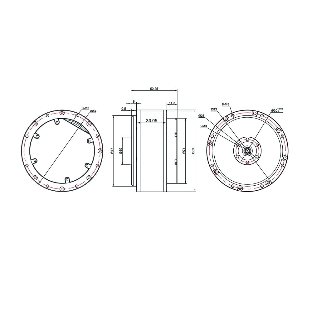 CubeMars AK70-10 KV100 Robot Actuator